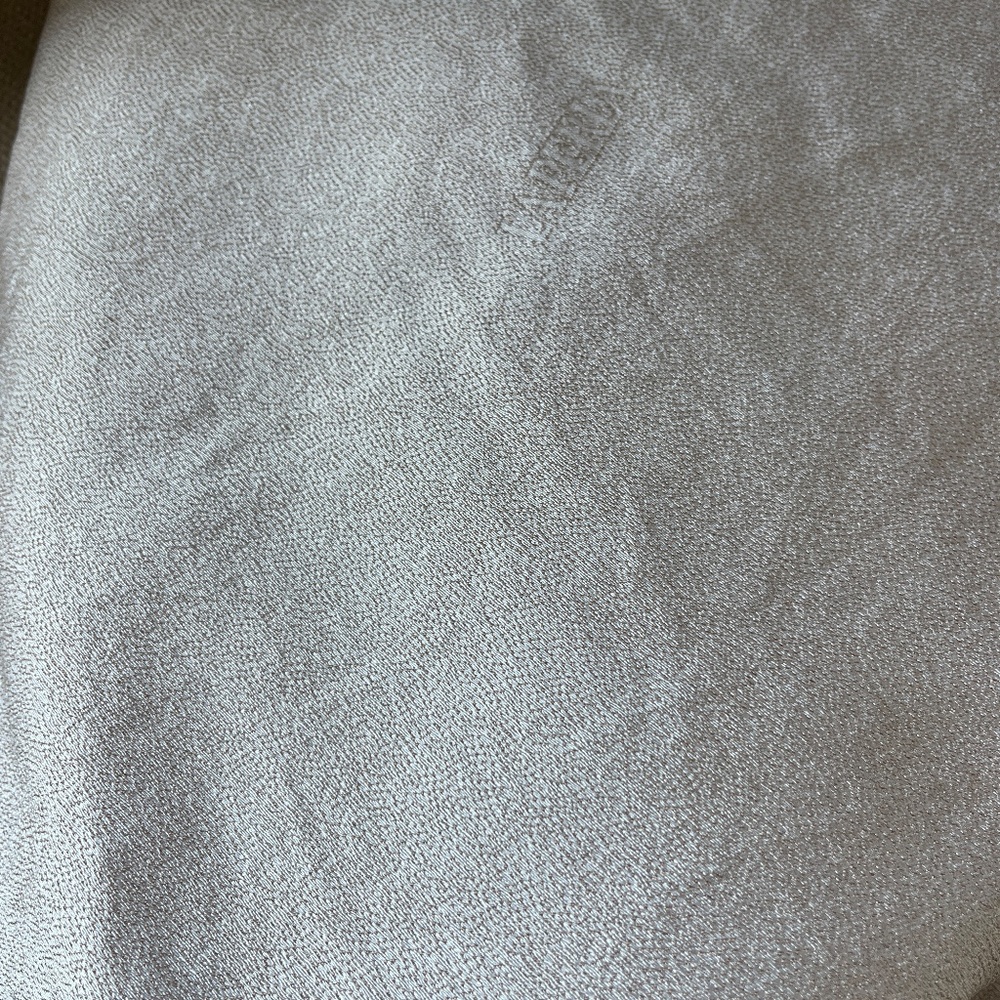 La Perla Queen Duvet Cover + Shams 3 pc Set - Off white /pale rose Made in Italy - Picture 5 of 10
